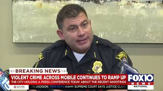 Violent crime across Mobile continues to ramp up
