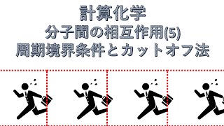 【計算化学】分子の相互作用(5): 周期境界条件とカットオフ法