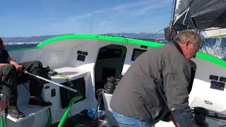 Hydra class 40 sailing in Palma