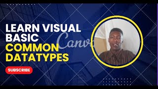 LEARN VISUAL BASIC DATATYPES IN 12 MINUTES| MICROTEACHING
