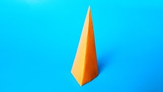 折纸王子教你折纸三角锥 origami easy tutorial 折り紙 簡単教程