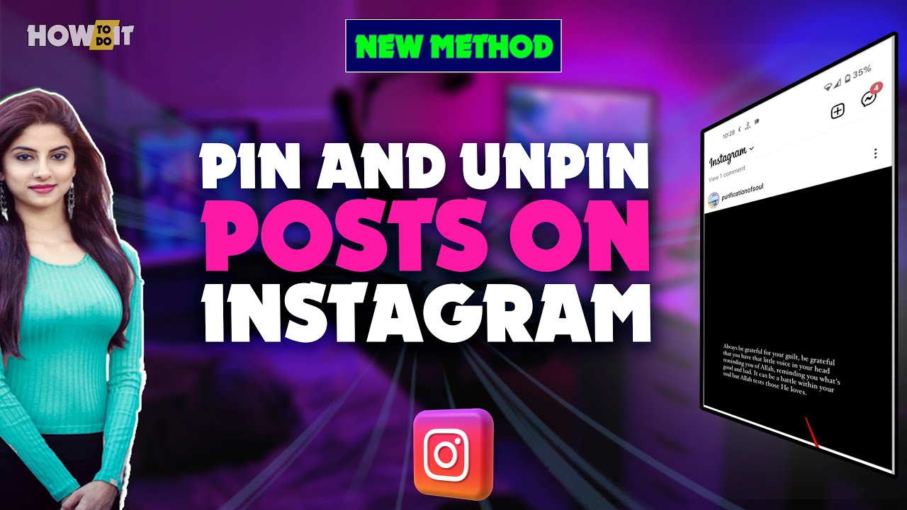 How To Pin And Unpin Posts On Instagram 2024 |@skillswave - YouTube