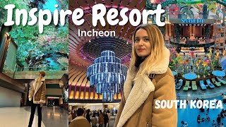 Inspire Resort review, INCHEON 🇰🇷 (South Korea 2024 ) My last day in Korea...