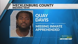 Erroneously released Meck. County inmate back in custody