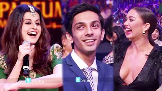 Taapsee Pannu Teasing Anirudh Ravichander About His Body Building. Amy Jackson having fun.