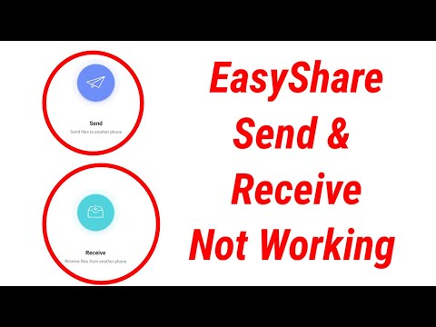 Cómo solucionar el problema de envío y recepción de EasyShare que no funciona