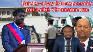 14 Janvier 2025,🤔BABEKYOU PREZANTE DISKOU, LI BAY LIS MOUN PATI POLITIK LI🙆ME VIDEO A TOUT MOUN SEZI