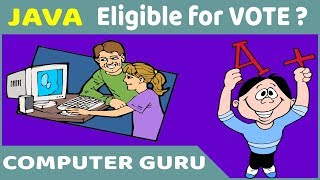 Java Program - 12 | Eligible for VOTE or NOT ?