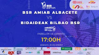 SUPERLIGA FUNDACIÓN ONCE | DH 24/25 | J12 | BSR AMIAB ALBACETE - BIDAIDEAK BILBAO BSR