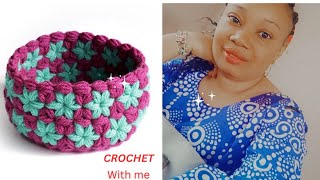 Crocheting with me : tutorials of CD base continues