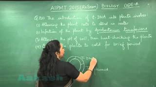 Re-AIPMT 2015 Solution-Biology Video Q. 130 Aakash Institute