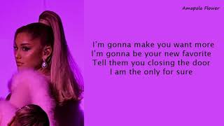 Ariana Grande-west side (Lyrics-Letra)