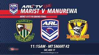 Mens' U17/18 Grand Final - Marist v Manurewa