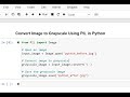 How To Convert Image to Grayscale Using PIL in Python