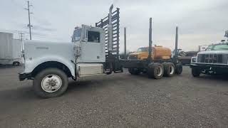 1977 KENWORTH W900A TRI AXLE LOG TRUCK