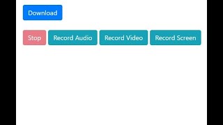 Record screen with internal audio and mic with HTML and JavaScript | Source code