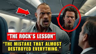 A Man Insults Dwayne 'The Rock' On a First Class Flight And Regrets It When The Truth Is Revealed!