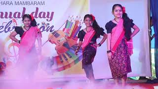 Elavathoor kayalinte Folk Dance ||Raya Vijeesh||Gama International school