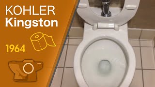 1964 Kohler Kingston Toilet Flush