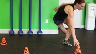Exercises With Cones : Fitness Training Exercises