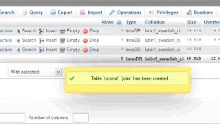 phpMyAdmin Tutorial - Manipulating Database Using phpMyAdmin