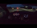 2021 nissan gt r pov night drive binaural audio