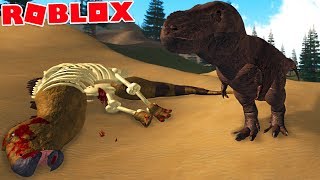 Roblox T Rex Dragging Food Primal Life Era Of T Lets - 