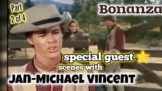 Bonanza TV favorite guest Jan-Michael Vincent scenes (part 2 of 4) first appearance