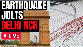Earthquake In Delhi LIVE | Earthquake 2023 | Tremors Felt In Delhi-NCR | Delhi Earthquake | N18L
