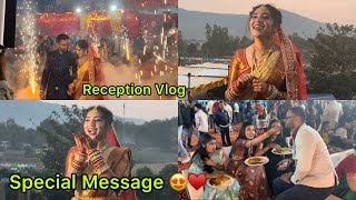 Bhauja ଦେଲେ special message Bhai ପାଇଁ 😍♥️ || Reception Vlog #koraput #wedding