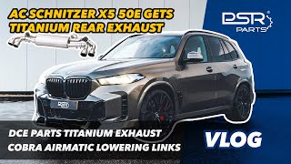 🎧 Titanium DCE Parts X5 50e Axleback Valved Exhaust Sound | BMW X5 50e by AC Schnitzer