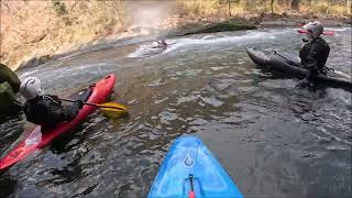 Katsura River Upper Kayak Down River　2025/01/26