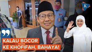 Kelakar Muhaimin soal Pilkada Jatim, Sentil Nama Khofifah