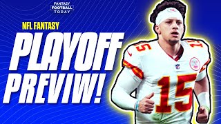 NFL Divisional Round Preview, Picks, DFS & Analysis + Top 6 RBs for 2023! | Fantasy Football Advice