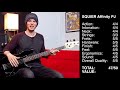 budget bass shootout ibanez glarry squier cort harley benton