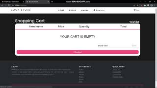 CS50 FINAL PROJECT (Book Store Web app using Flask)