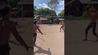 ស្មាត់រ៉ា😀វាយពីលើបាំង🏐🏐