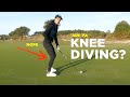 STOP Knee Diving or else your swing’s in trouble!