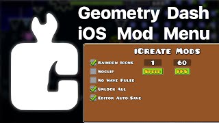 [JB-FREE] Geometry Dash iOS Mod Menu | 20+ Mods!!