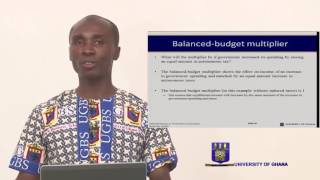 UGBS 204 : SESSION 5 - FISCAL POLICY IN THE SIMPLE KEYNESIAN