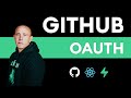 How to Build a Full Stack GitHub OAuth Flow with Supabase and React