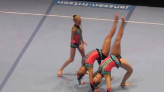 Univé Gymgala 2016 * Golden Moves Acro Trio