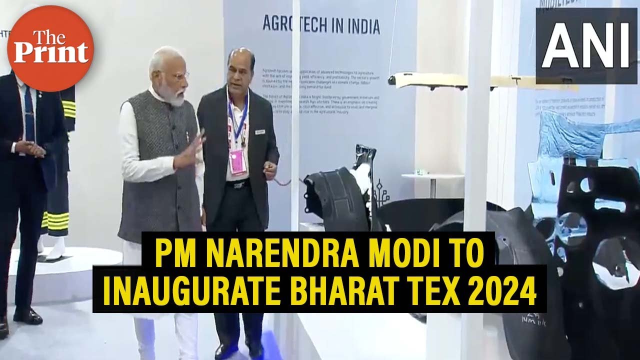 PM Narendra Modi To Inaugurate Bharat Tex 2024 - YouTube