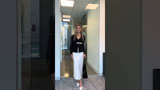 styling maxi skirts for the office @whitneygrett #commense #outfitideas