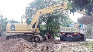 ดูกันชัดๆ!!รถแม็คโคร KOMATSU PC 160 LC