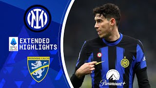 Internazionale vs. Frosinone: Extended Highlights | Serie A | CBS Sports Golazo