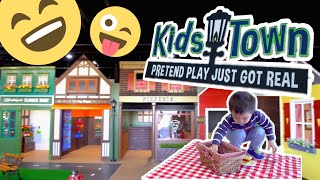 KIDS TOWN LAS VEGAS | NEW PRETEND PLAY INDOOR PLAYGROUND | 4K |