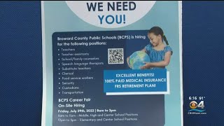 9,500 Teacher Shortage Reported In Florida