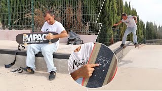 SKATE con la tabla de IMPACT SKATEBOARD 