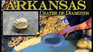 Digging for Diamonds at Crater of Diamonds State Park in Arkansas